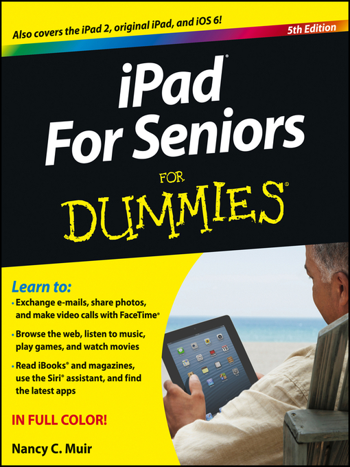 Title details for iPad For Seniors For Dummies by Nancy C. Muir - Wait list
